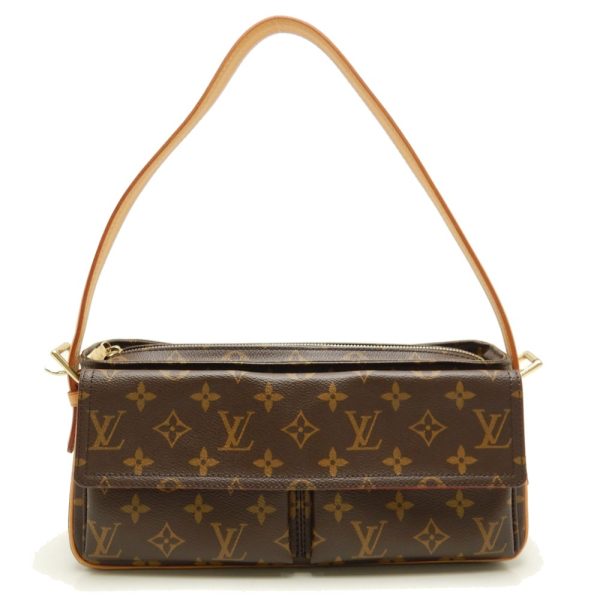 1 Louis Vuitton Monogram Viva Cite MM Brown Shoulder Bag