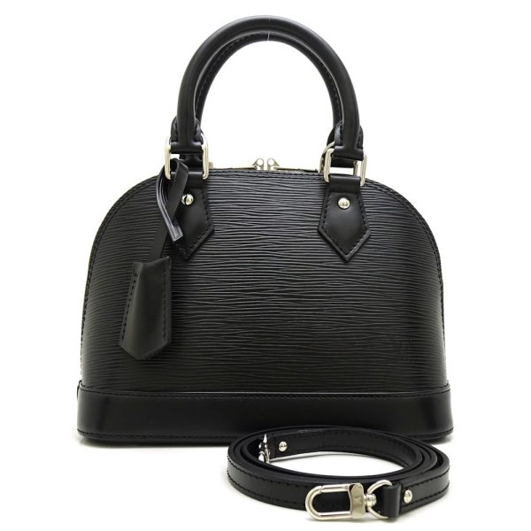 1 Louis Vuitton Epi Alma BB Noir Handbag Black