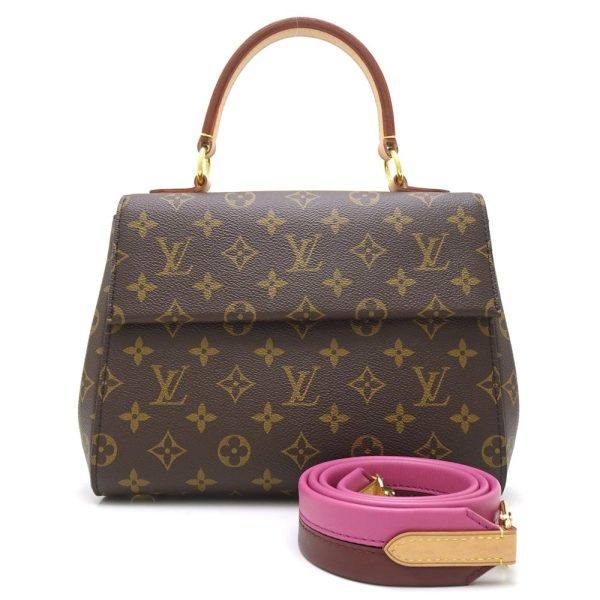 1 Louis Vuitton Monogram Cluny BB Rose 2WAY Handbag