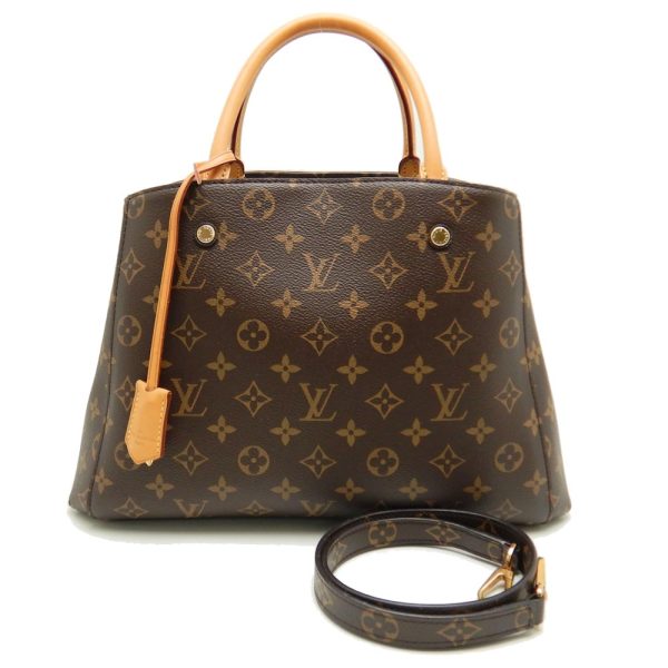 1 Louis Vuitton Monogram Montaigne MM Brown 2WAY Bag