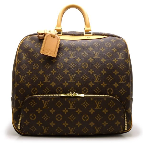 1 Louis Vuitton Monogram Evasion Brown Boston Bag