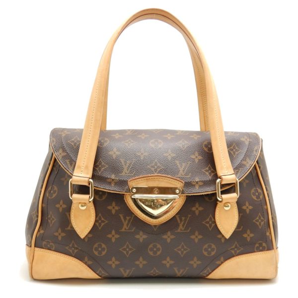 1 Louis Vuitton Monogram Beverly GM Brown Handbag