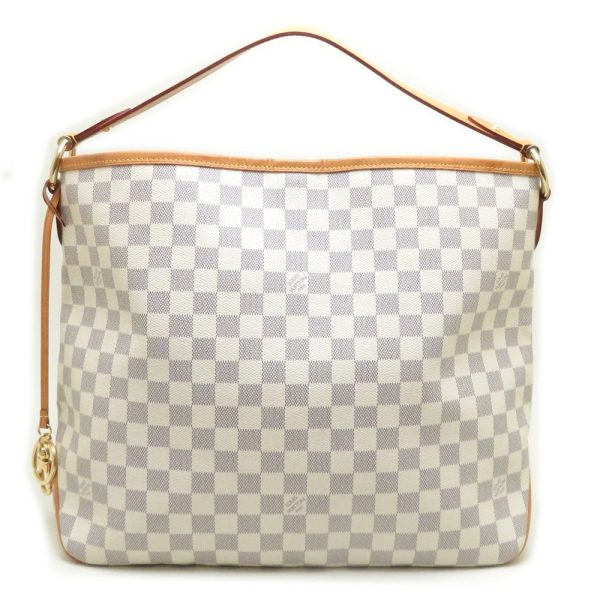 1 Louis Vuitton Damier Azur Delightful MM Shoulder Bag