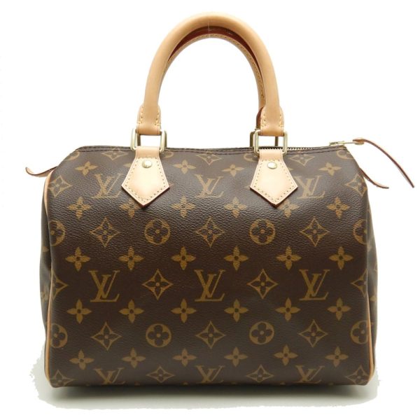 1 Louis Vuitton Monogram Speedy 25 Brown Mini Boston Bag