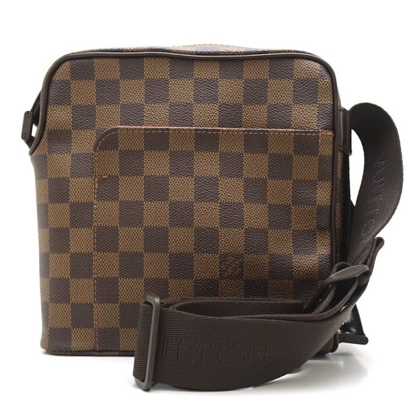 1 Louis Vuitton Damier Olaf PM Ebene Diagonal Brown