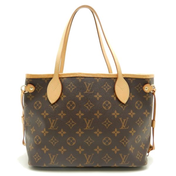 1 Louis Vuitton Monogram Neverfull PM Brown Tote Bag