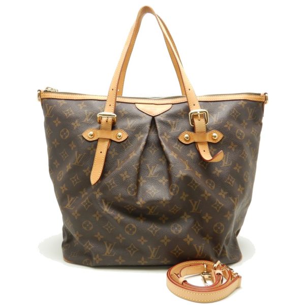 1 Louis Vuitton Monogram Palermo GM Brown 2WAY Tote Bag