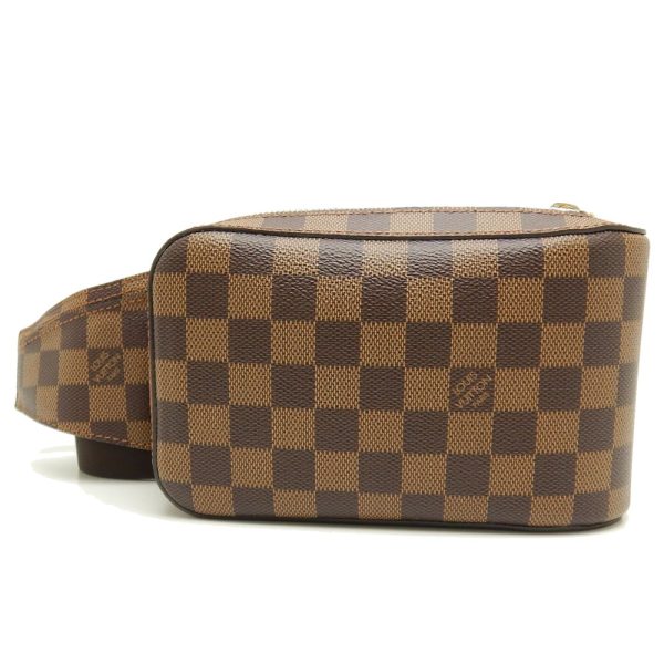 1 Louis Vuitton Damier Jeronimos Ebene Body Bag Brown