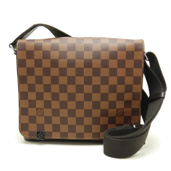 1 Louis Vuitton Damier Naviglio PM NM Ebene Diagonal Shoulder Brown