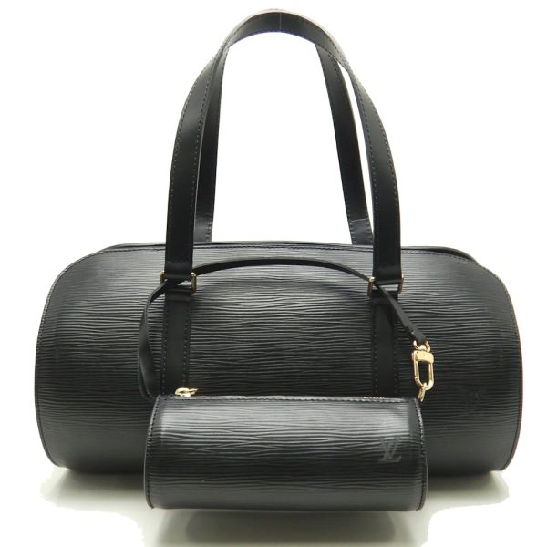 1 Louis Vuitton Epi Soufflot Noir Black Handbag