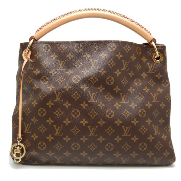 1 Louis Vuitton Monogram Artsy MM Brown Shoulder Bag