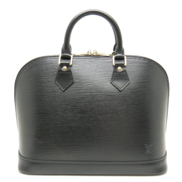 1 Louis Vuitton Epi Alma Noir Handbag Black