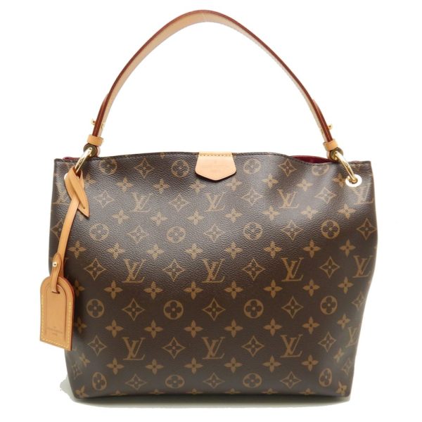 1 Louis Vuitton Monogram Graceful PM Pivoine Shoulder Bag