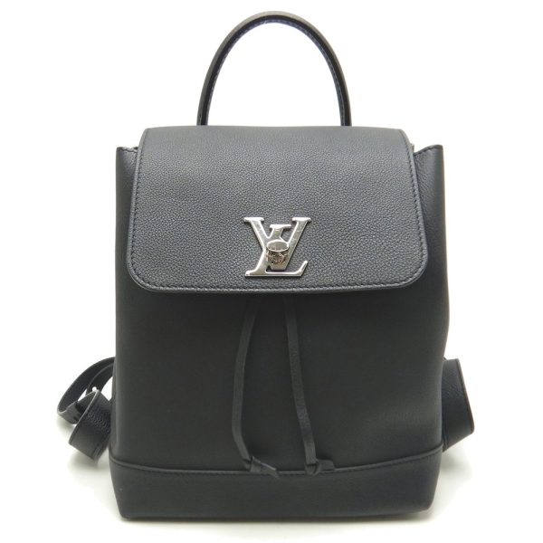 1 Louis Vuitton LockMe Backpack Calf Noir Black