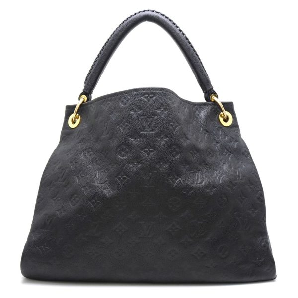 1 Louis Vuitton Emplant Artsy MM Noir Shoulder Bag Black