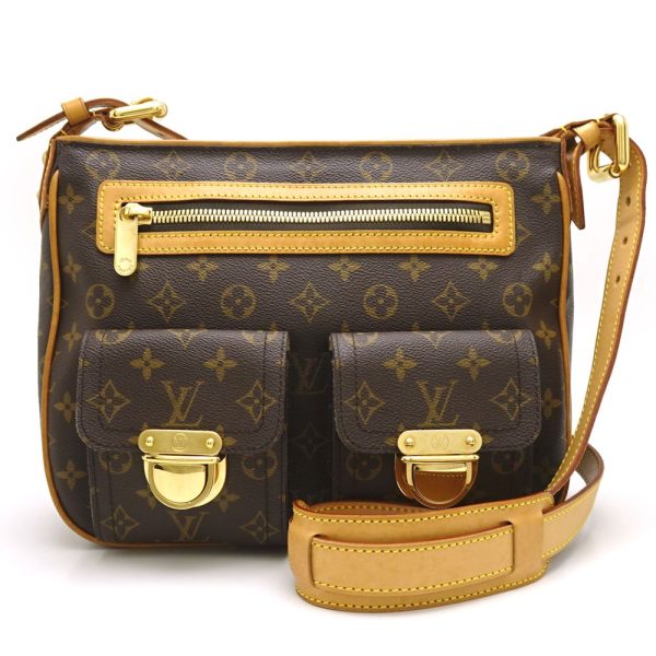 1 Louis Vuitton Monogram Hudson GM Brown Diagonal Shoulder