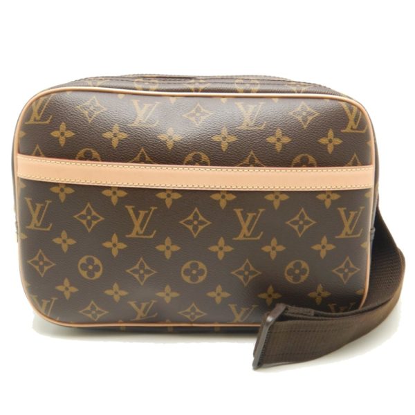 1 Louis Vuitton Monogram Reporter PM Brown Diagonal Shoulder