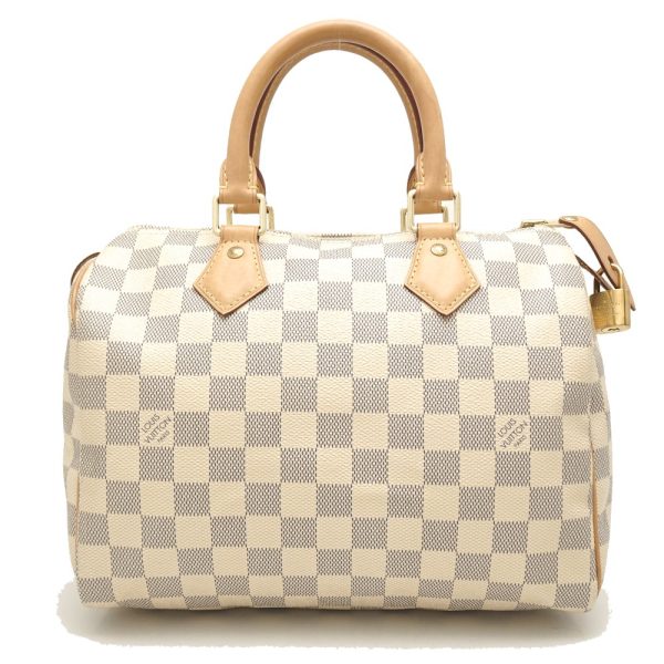 1 Louis Vuitton Damier Azur Speedy 25 Mini Boston Bag