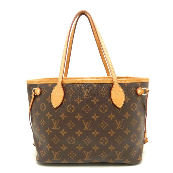 1 Louis Vuitton Monogram Neverfull PM Brown Tote Bag