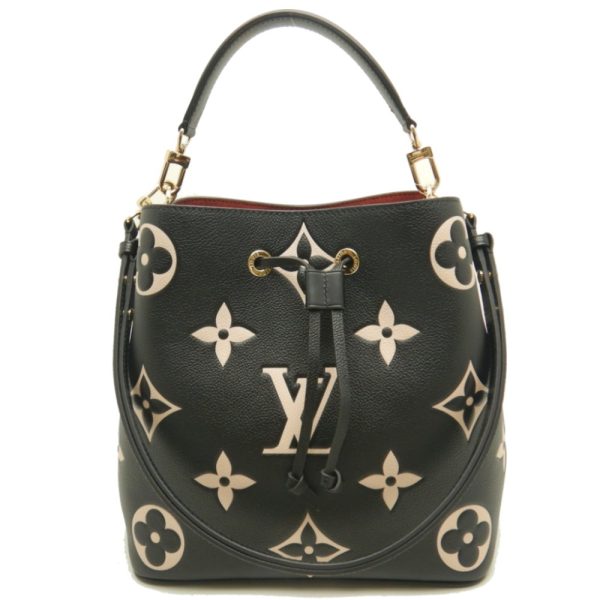 1 Louis Vuitton Emplant NeoNoe MM Black Beige 2WAY Bag