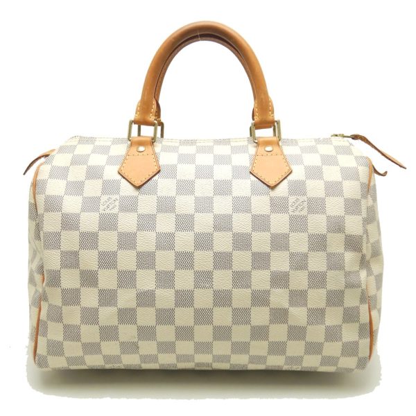 1 Louis Vuitton Damier Azur Speedy 30 Boston Bag