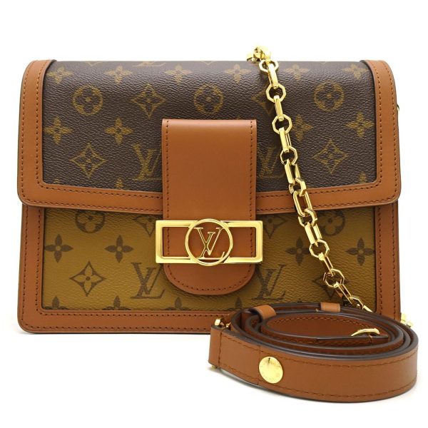 1 Louis Vuitton Monogram Reverse Dauphine Brown Shoulder Bag