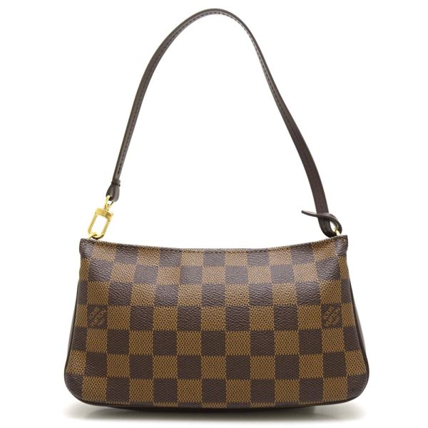 1 Louis Vuitton Damier Navona Ebene Accessory Pouch Brown