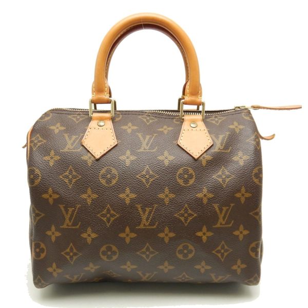 1 Louis Vuitton Monogram Speedy 25 Brown Mini Boston Bag