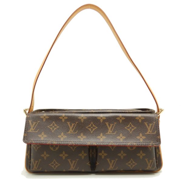 1 Louis Vuitton Monogram Viva Cite MM Brown Shoulder Bag