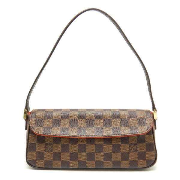 1 Louis Vuitton Damier Recoleta Ebene Handbag Brown