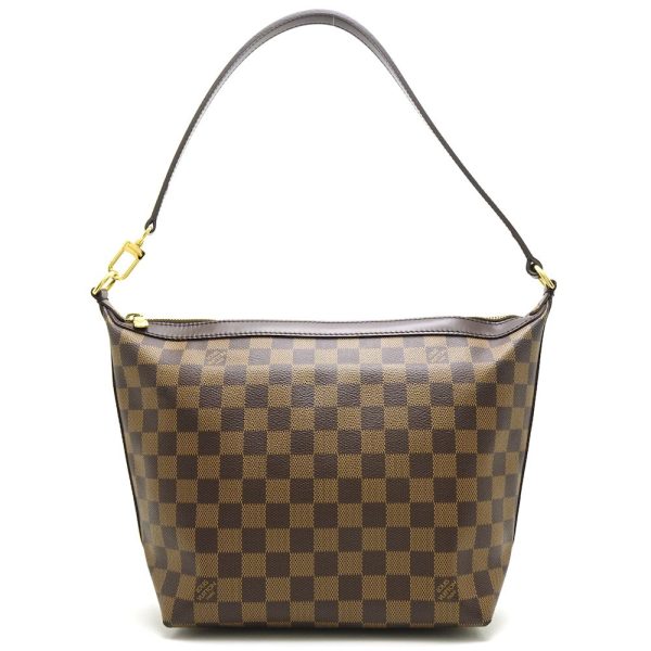 1 Louis Vuitton Damier Irovo MM Ebene Shoulder Bag Brown