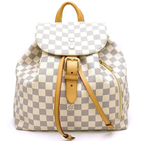 1 Louis Vuitton Damier Azur Sperone Backpack