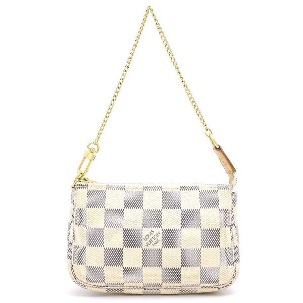 1 Louis Vuitton Damier Azur Mini Pochette Accessoire Accessory Pouch