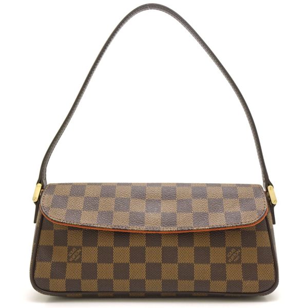 1 Louis Vuitton Damier Recolator Ebene Handbag Brown