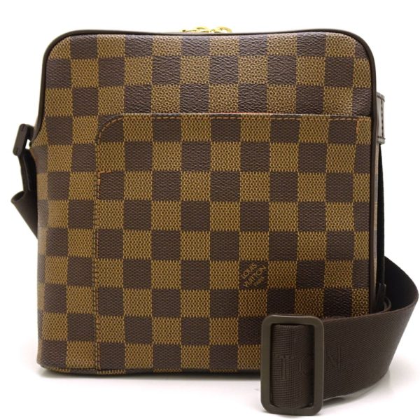 1 Louis Vuitton Damier Olaf PM Ebene diagonal shoulder brown