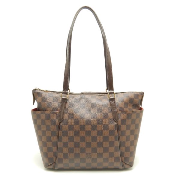 1 Louis Vuitton Damier Totally PM Ebene Tote Bag Brown