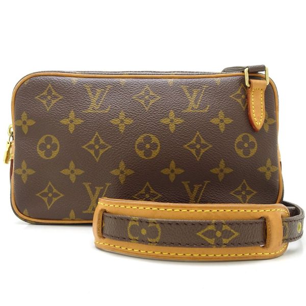 1 Louis Vuitton Monogram Marley Bandouliere Brown