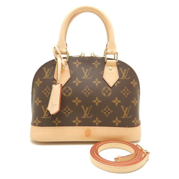 1 Louis Vuitton Monogram Alma BB Brown 2WAY Handbag