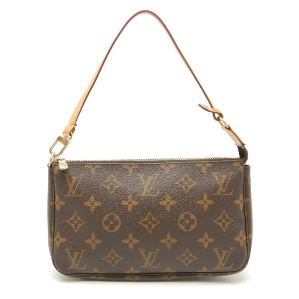 1 Louis Vuitton Monogram Pochette Accessoire Brown