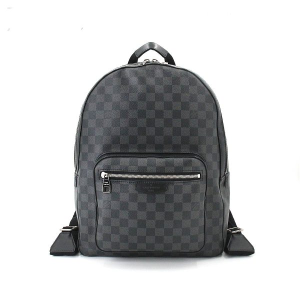 1 Louis Vuitton Damier Graphite Josh Backpack Rucksack Black Gray