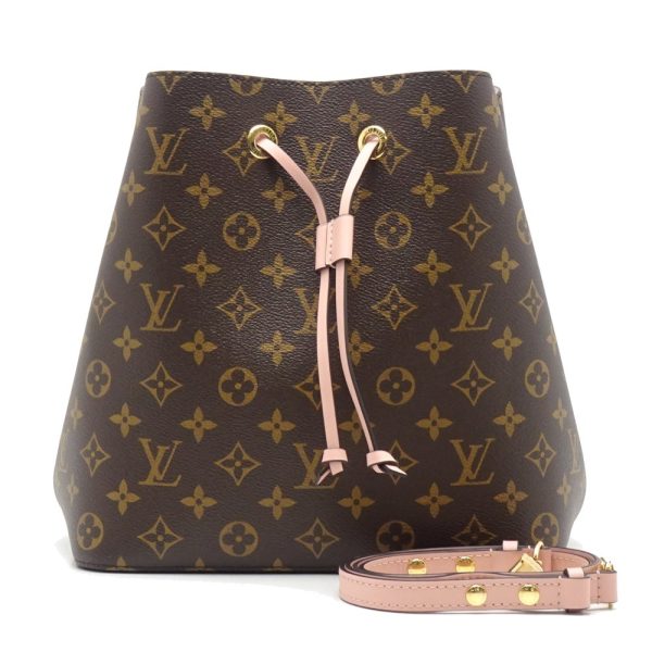 1 Louis Vuitton NeoNoe Monogram Poodle Shoulder Bag Pink