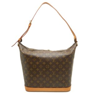 1 Louis Vuitton City Steamer MM 2 Way Hand Shoulder Bag Leather Beige Brown