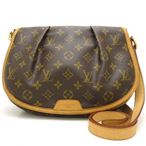 1 Louis Vuitton Monogram Menilmontane PM Brown