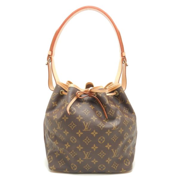 1 Louis Vuitton Monogram Petite Brown Shoulder Bag