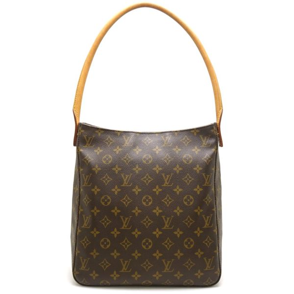 1 Louis Vuitton Monogram Looping GM Brown Shoulder Bag