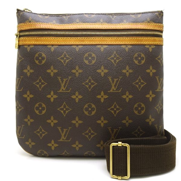 1 Louis Vuitton Monogram Pochette Bosphore Brown