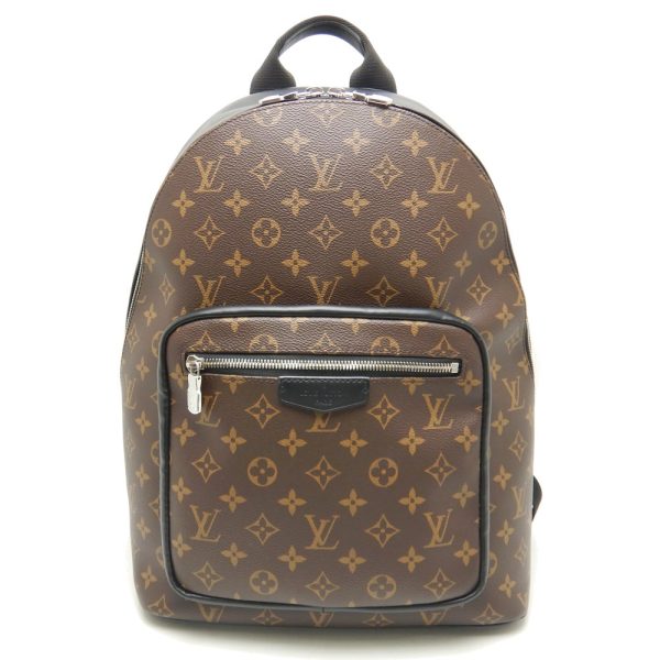 1 Louis Vuitton Monogram Macassar Josh NV Brown Backpack