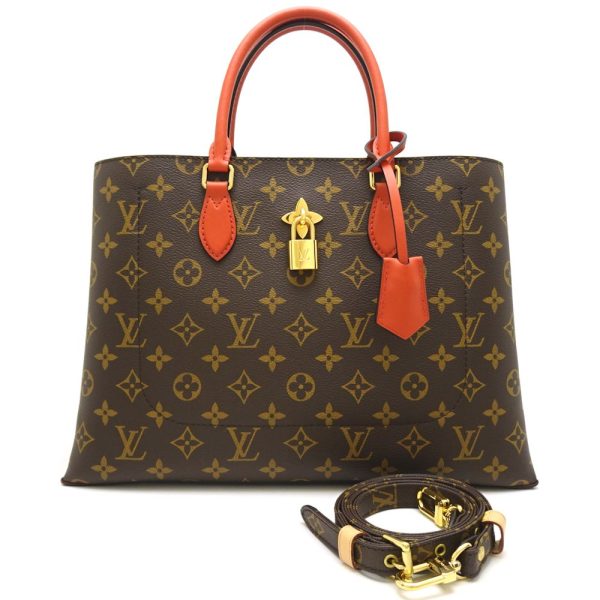 1 Louis Vuitton Flower Zipped Tote Monogram Coquelicot