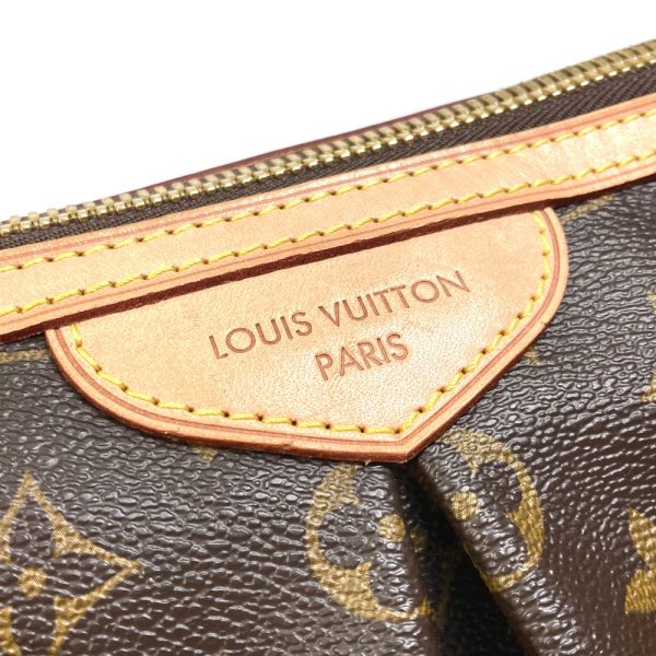 10 Louis Vuitton Monogram Palermo PM Shoulder Bag Tote Bag Brown