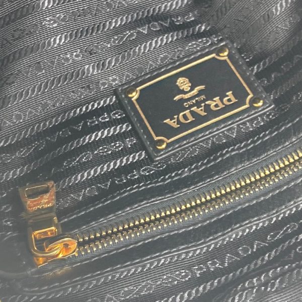 12 Prada Gathered Handbag Black